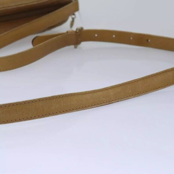 CELINE Macadam Canvas Shoulder Bag Beige Auth - Picture 5 of 16